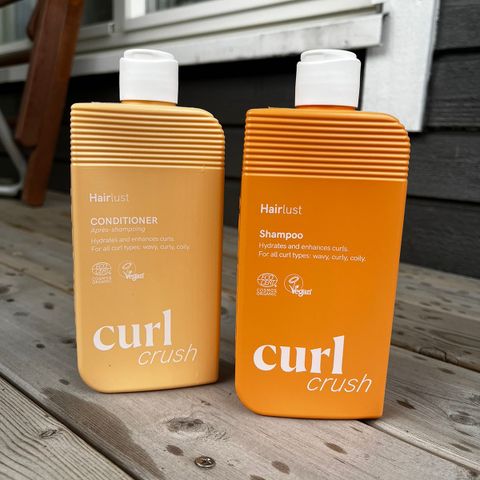 Hairlust Curl Crush duo (sjampo og balsam)