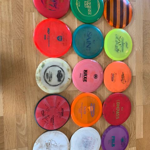 100+ frisbee til salgs DiscGolf