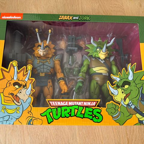 TMNT NECA Zarax and Zork