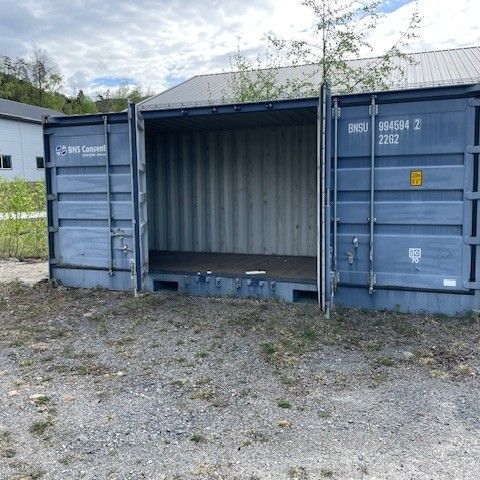 Container med side- og endeåpning, 20 fot