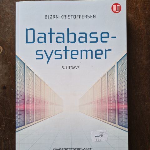 Databasesystemer 5. Utgave - HELT UBRUKT