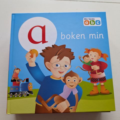 Enkelt bøker Min første ABC, Go'boken. (A, D, E, J, O, P, V, X, Z)