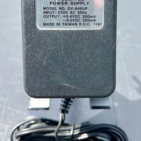 Tom Scholz Regulated Power Supply 220v - Perfekt for Vintage Rockman-enheter