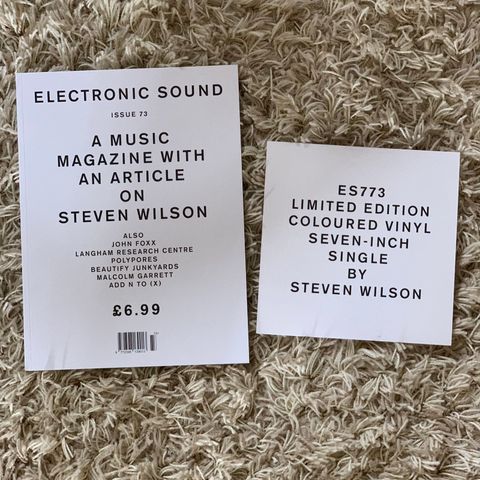 Steven Wilson Magasin / King Ghost 7" / Eminent Sleaze LTD 12"