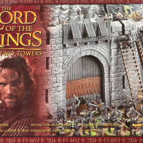 Helms deep fra Games Workshop- samleobjekt