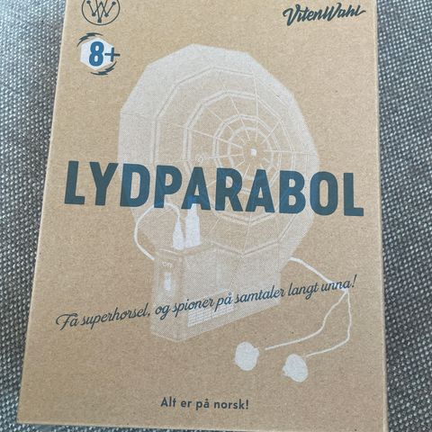 Lydparabol byggesett til barn