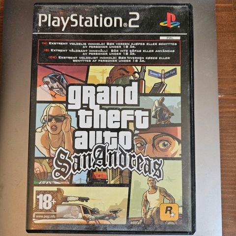 GTA San Andreas (Grand Theft, Spill til PlayStation 2)