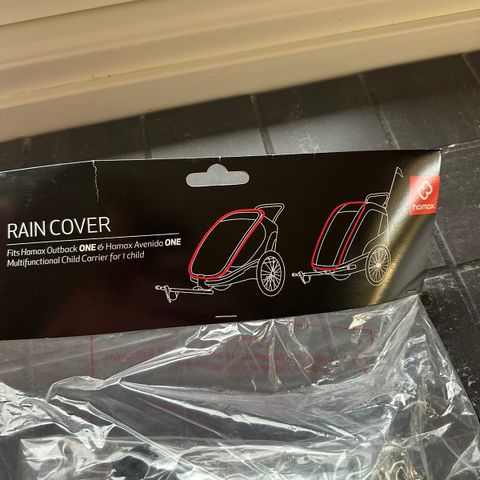 Regnbeskyttelse/Rain Cover for Hamax One og Hamax Avenida One