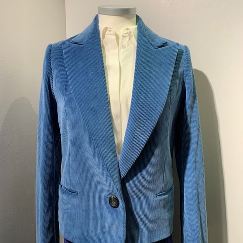 Lekker blazer / dressjakke i kordfløyel fra Helmut Lang - str. 2