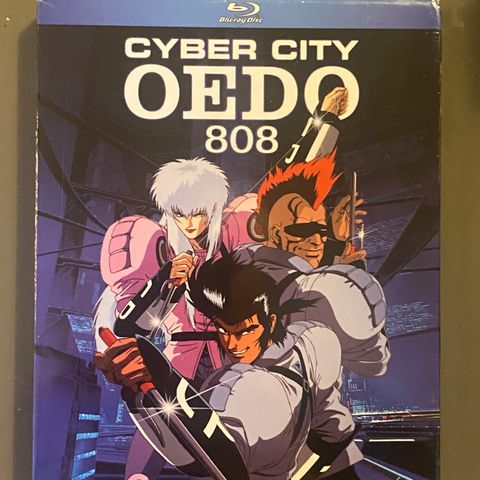 Cyber City Odeo 808 Complete OVA Series  - Blu-ray, uåpnet