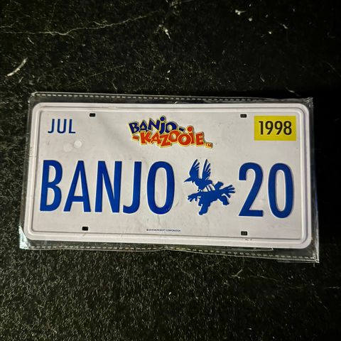 Banjo Kazooie skilt