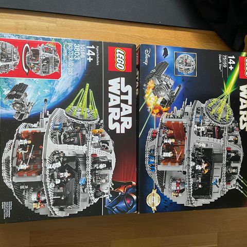 Lego Dearh Star 10188 og 75159 - NY