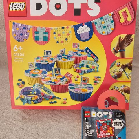 Lego Dots pakke 41806 og 41963