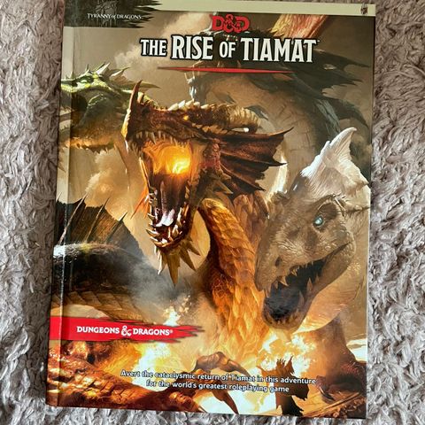 The Rise of Tiamat dungeons and dragons book
