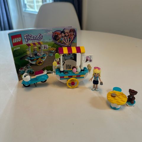 Lego Friends, 41389. Alder 6+. Stephanies iskremvogn.