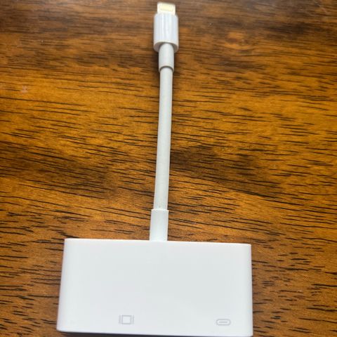 Apple Lightning til VGA adapter