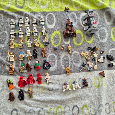 Lego Star Wars figurer og utstyr