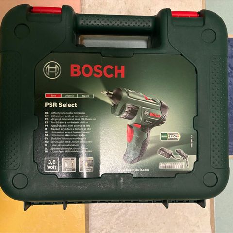 Bosch PSR Select skrumaskin