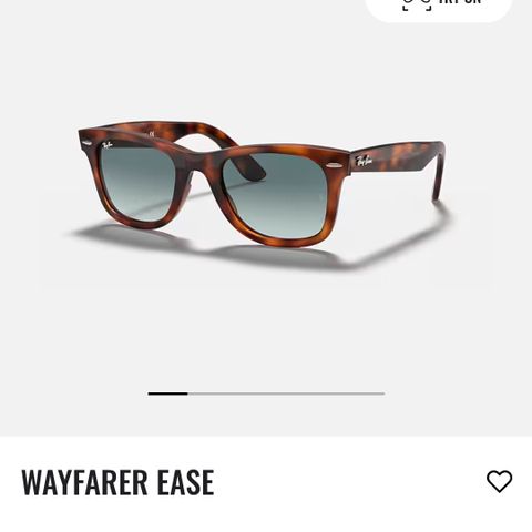 Rayban Wayfarer ease