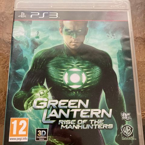 Green Lantern Rise of the Manhunters - PS3