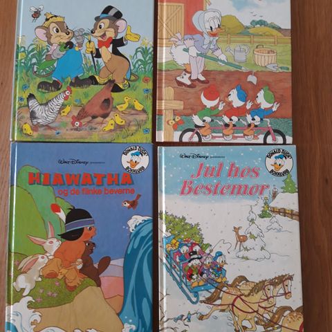 10 stk Donald Ducks bokklubb fra 1980 åra