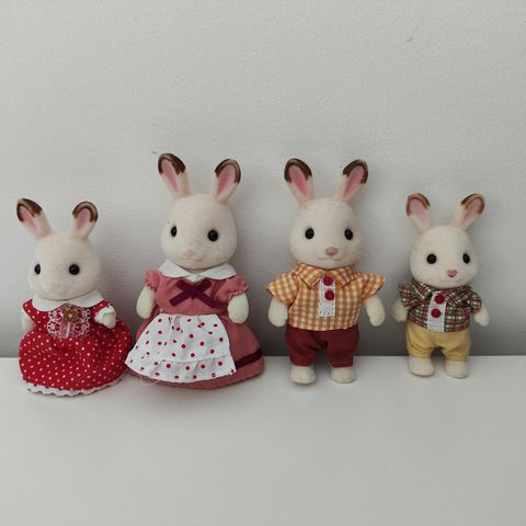 Sylvanian families figurer med tilbehør