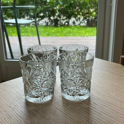 Vannglass / Whiskeyglass / Old Fashioned glass 14 stk