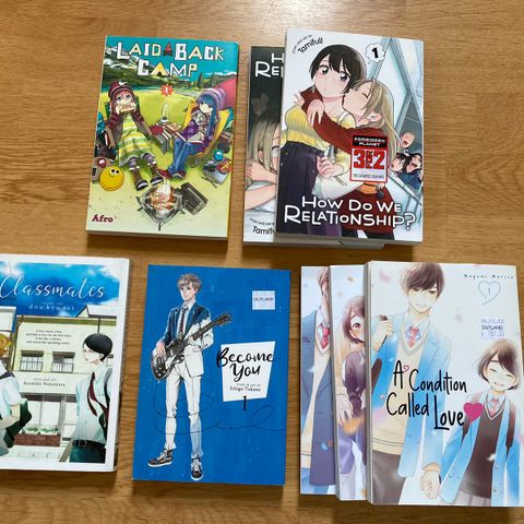 Manga til salgs