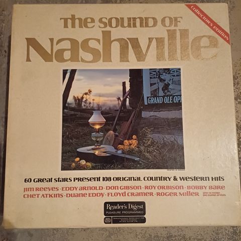LP-boks; "The sound of Nashville