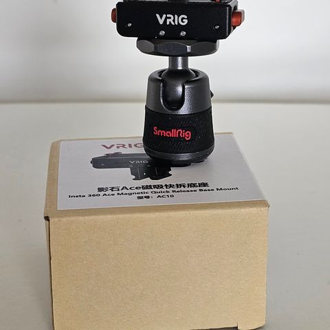 VRIG AC07  Magnetisk Hurtigfeste For Insta360 Ace/Ace Pro + Smalrig Mini Head