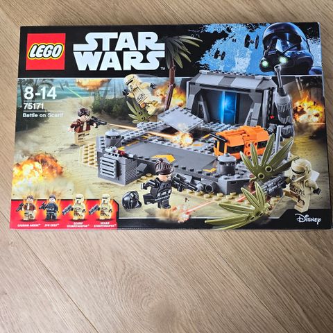 Star Wars LEGO 75171 Battle on Scarif uåpnet