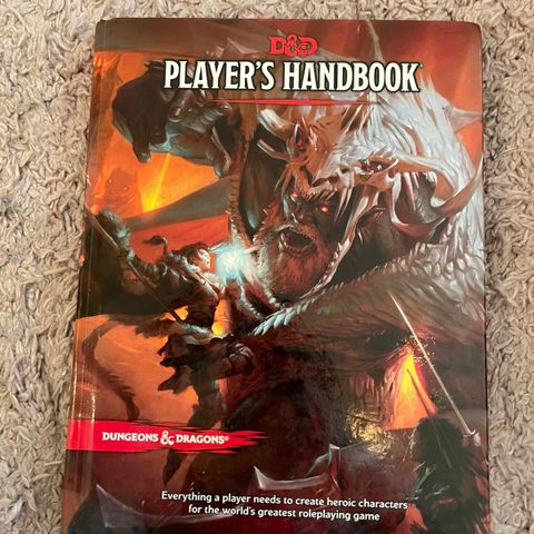 Player’s Handbook dungeons and dragons