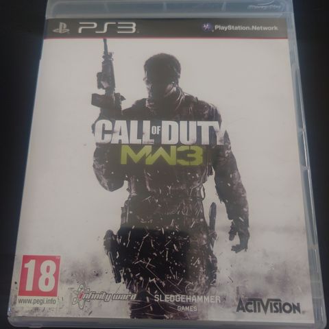 CALL OF DUTY MODERN WARFARE 3 PLAYSTATION 3