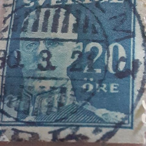 Svensk gamle frimerker