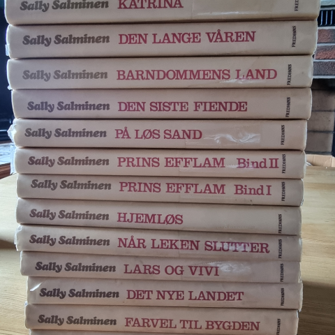 Sally Salminen - bokserie (mangler èn bok)