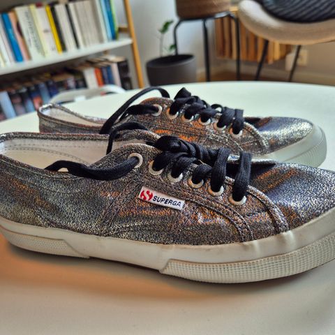 Superga glitter sneakers