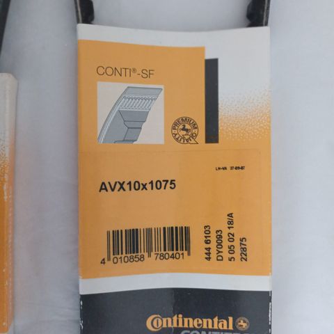 CONTITECH  AVX 10x710, 10 x 950, 10x950, 10x1075