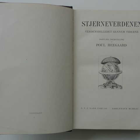 Stjerneverdenen: verdensbilledet gjennem tidene (1921)