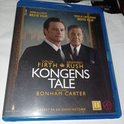 Kongens tale, på Blu-ray