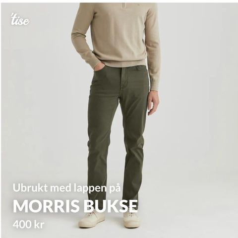 Morris Chinos bukser, ubrukt