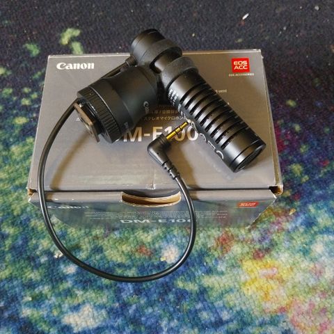 Canon DM-E100 Stereomikrofon til canon kamera m/vindhette