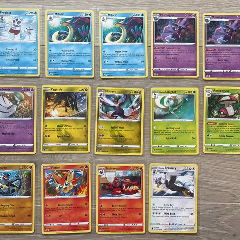 Silver Tempest - reverse holo, holo & non holo rare (Pokemon)