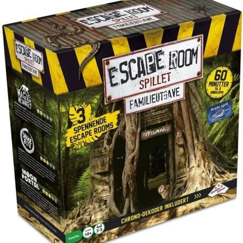 Escaperoom spillet FAMILEUTGAVE