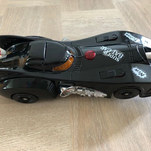 Batmobil / Super Bat Car med lys og kjørelyd