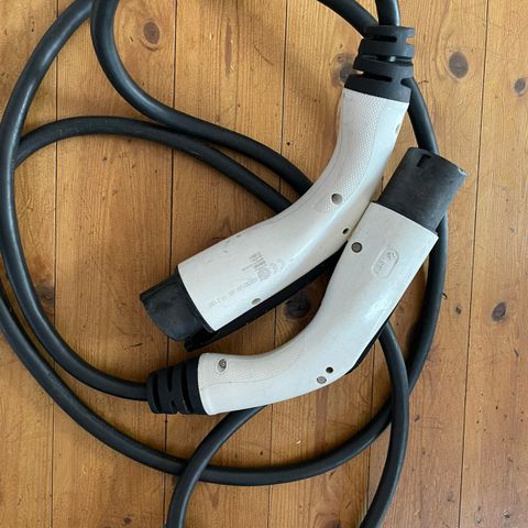 Ladekabel Nissan Leaf 2011-2017 type 2 til type 1