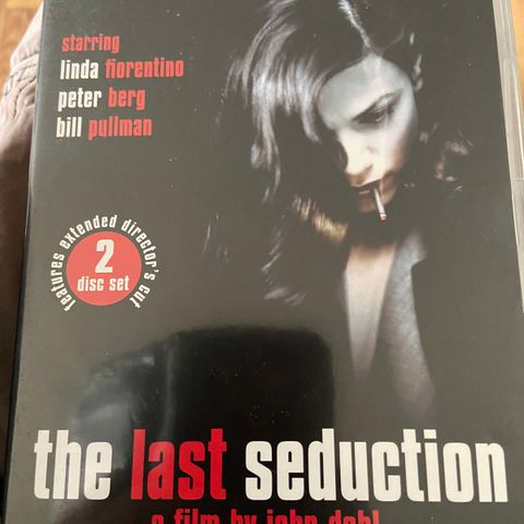 The Last Seduction (1994) DVD. Ingen tekst.