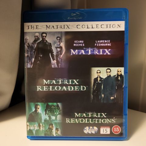 Matrix x3 i samleboks,  blu-ray