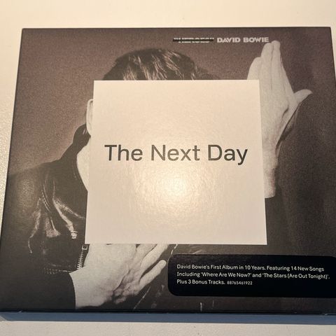 DAVID BOWIE – The Next Day – CD Deluxe Edition Digipak