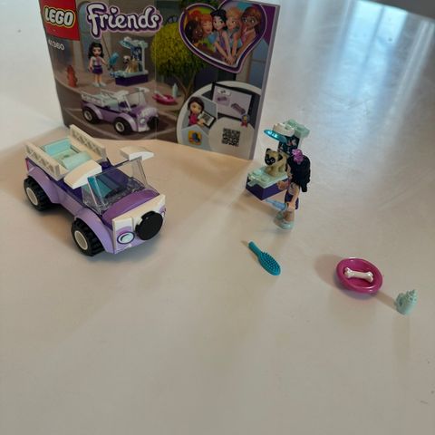 Lego Friends, 41360. Alder 4+. Emmas mobile dyreklinikk.