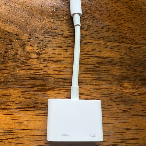 Apple Lightning til digital AV-adapter